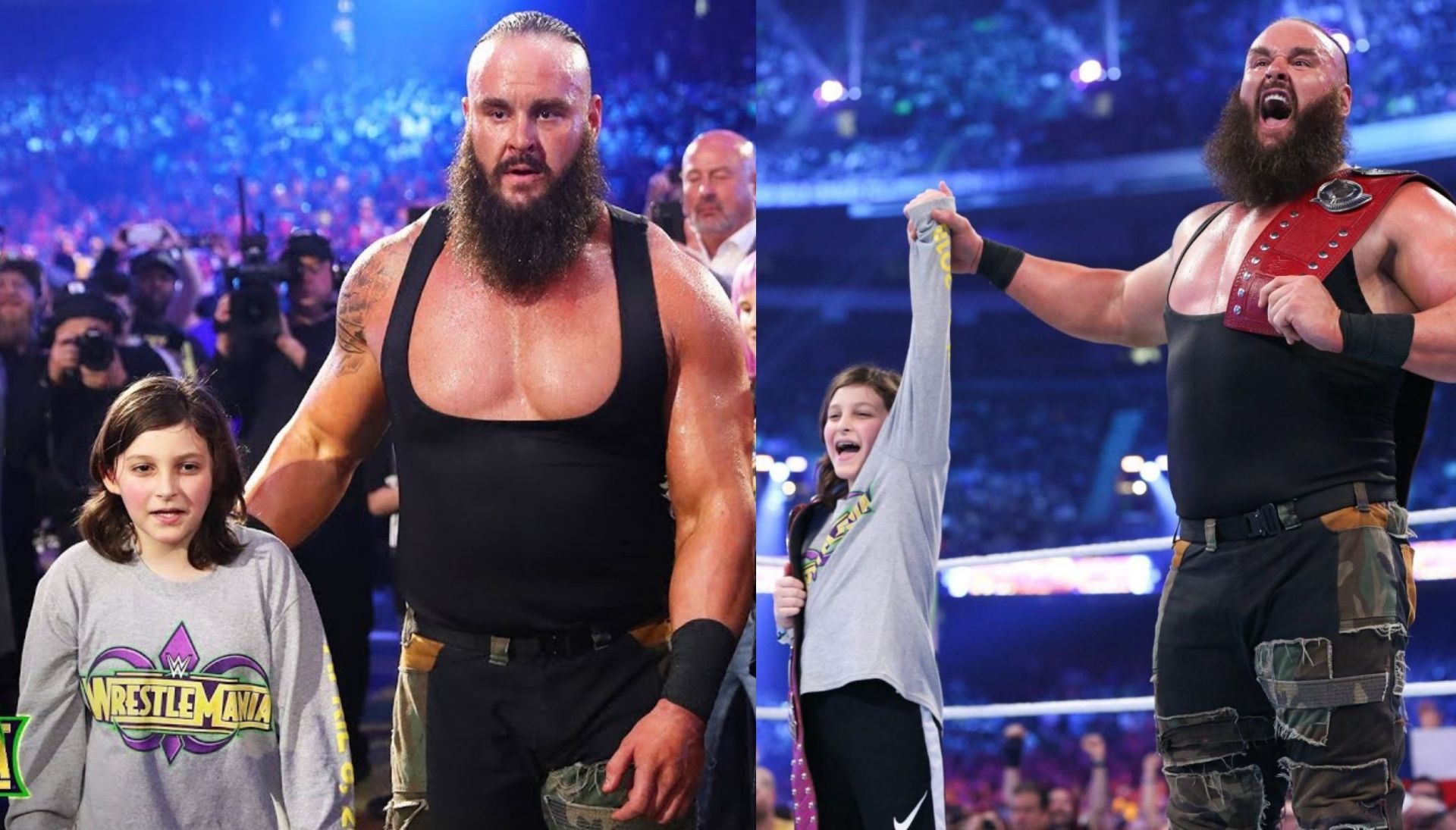 WWE WrestleMania 34 इवेंट में ब्रॉन स्ट्रोमैन ने इतिहास रचा था 