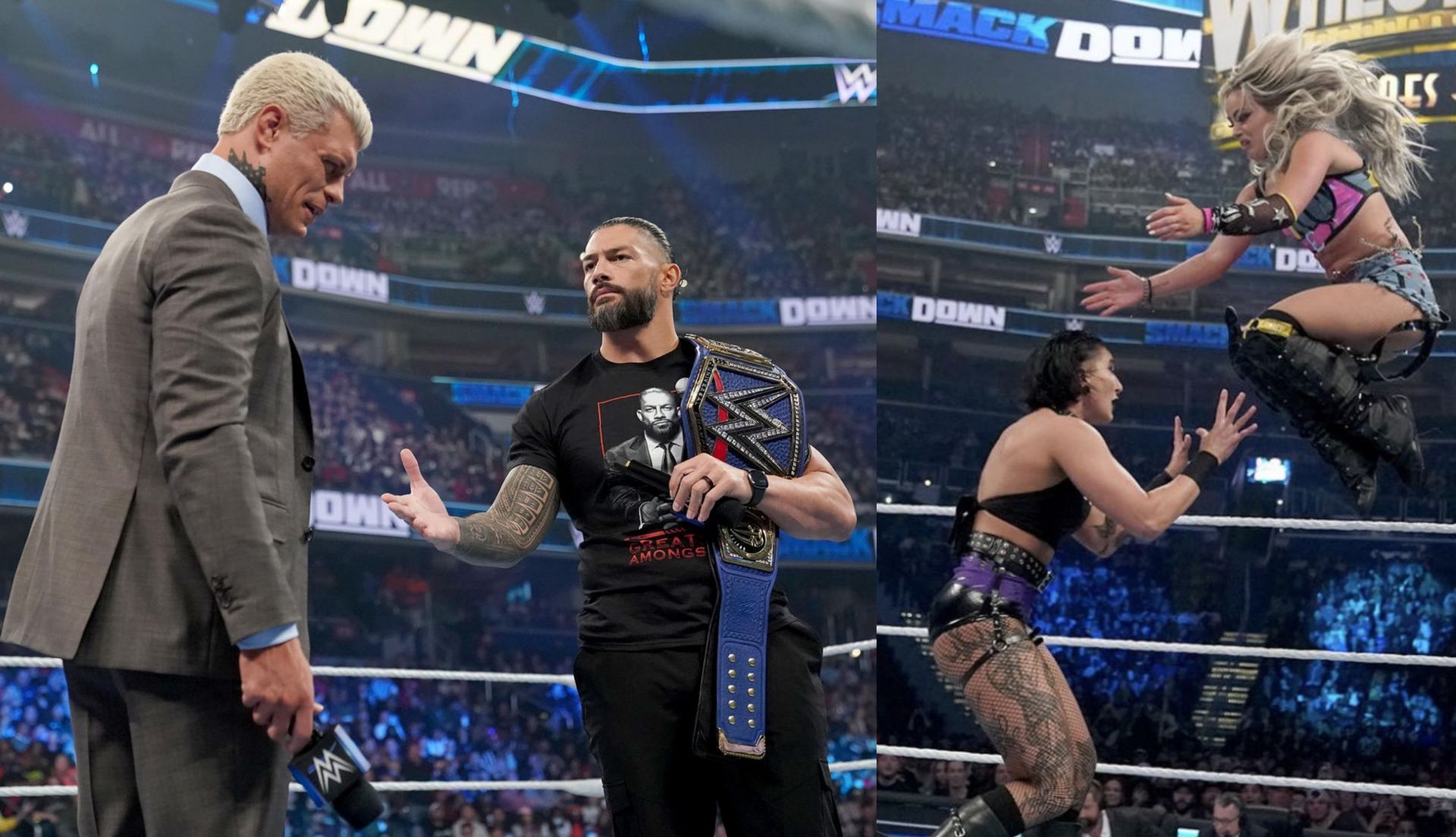 WWE SmackDown के एपिसोड में कई बढ़िया चीज़ें देखने को मिली 