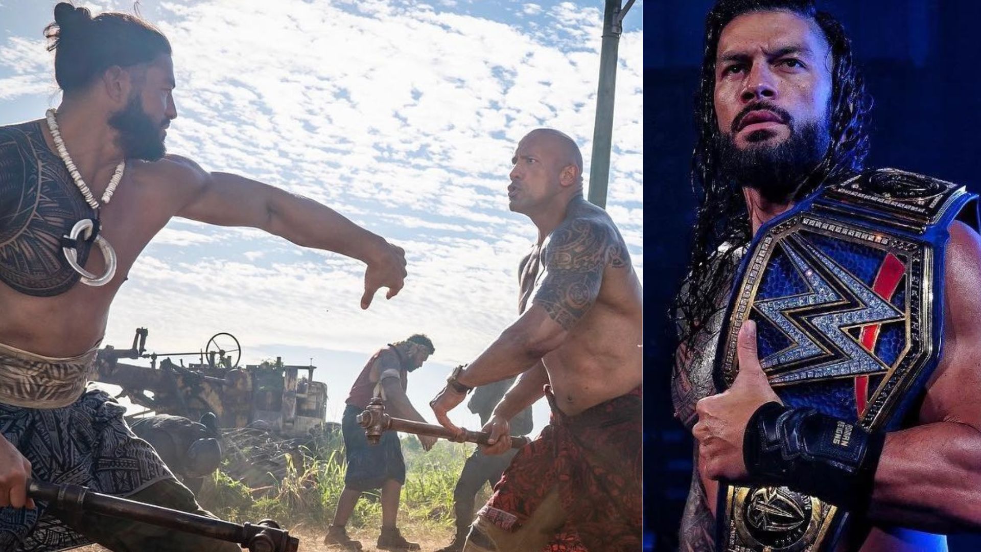 The Rock and Roman Reigns have previously crossed paths in WWE