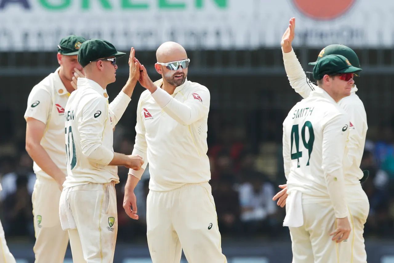 Nathan Lyon is the most successful bowler in the history of the Border-Gavaskar Trophy. [P/C: BCCI]