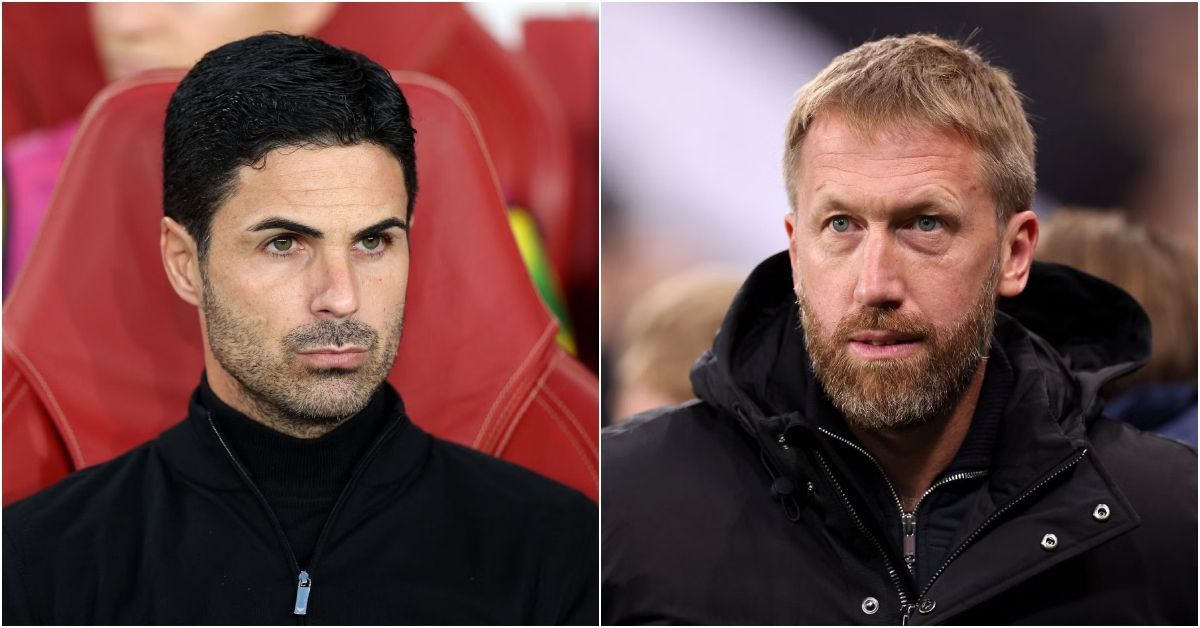 Both Mikel Arteta and Graham Potter are admirers of Declan Rice.
