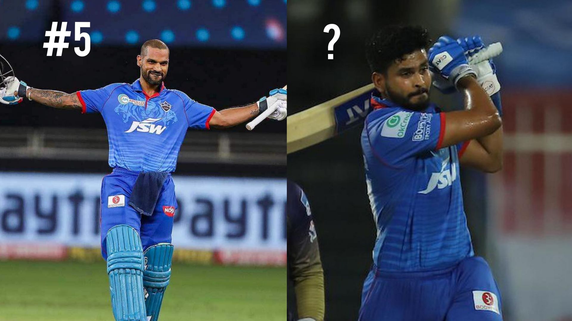 Shikhar Dhawan and Shreyas Iyer, two of DC