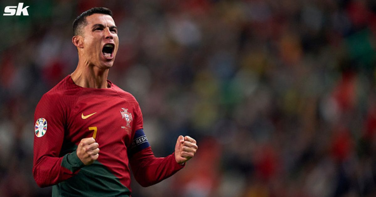 Cristiano Ronaldo scored yet another free kick for Portugal against Liechtenstein