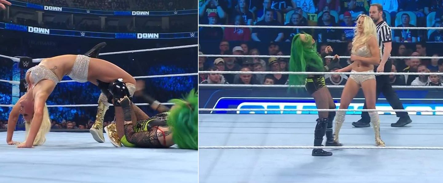 Charlotte Flair defeated Shotzi on WWE SmackDown