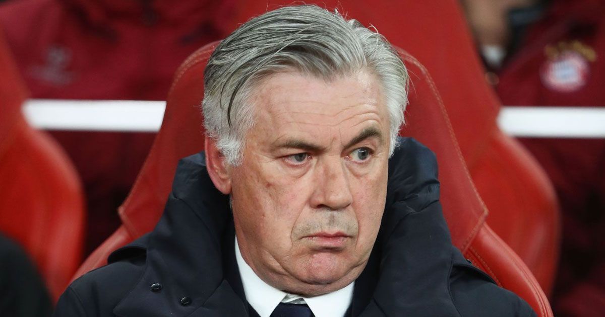 Real Madrid manager Carlo Ancelotti.