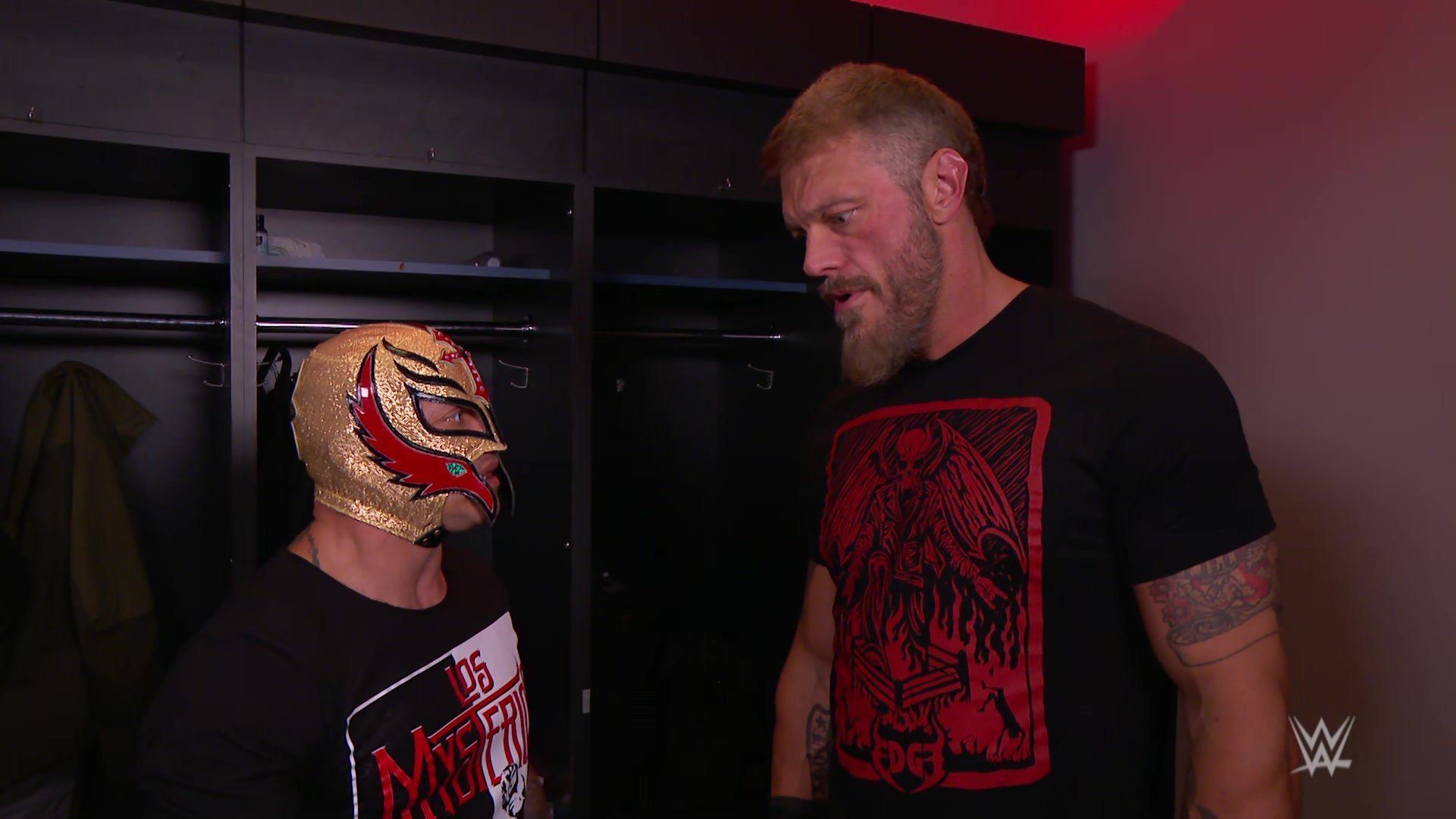 Rey Mysterio and Edge