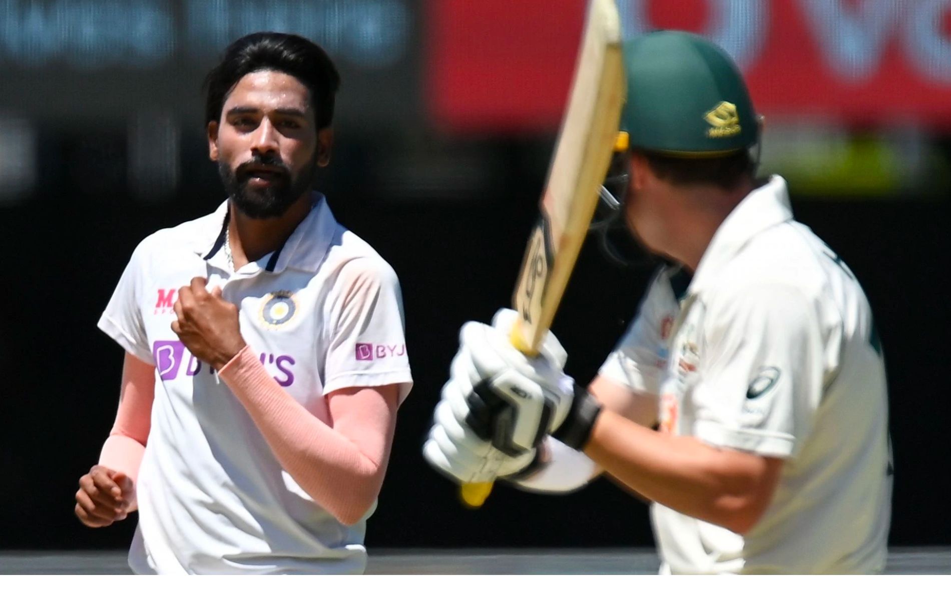 Mohammed Siraj (L). (Pic: Getty)