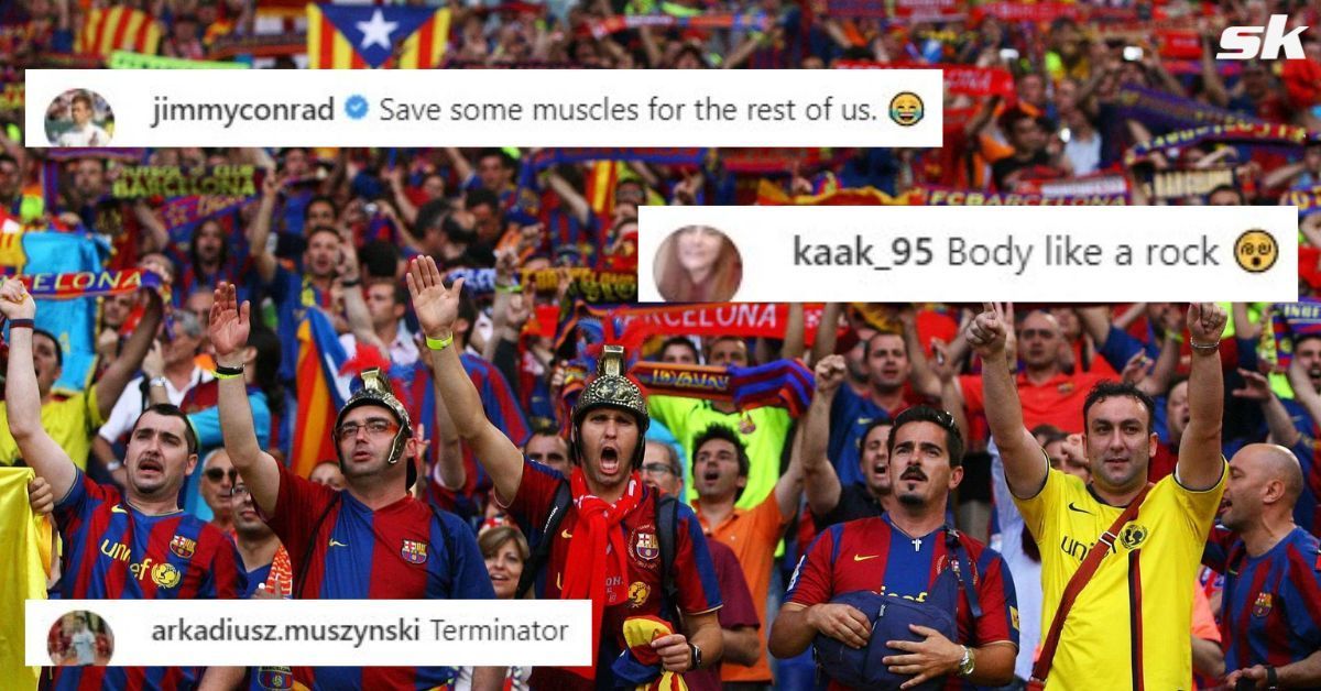 Barcelona fans left in awe by Lewandowski