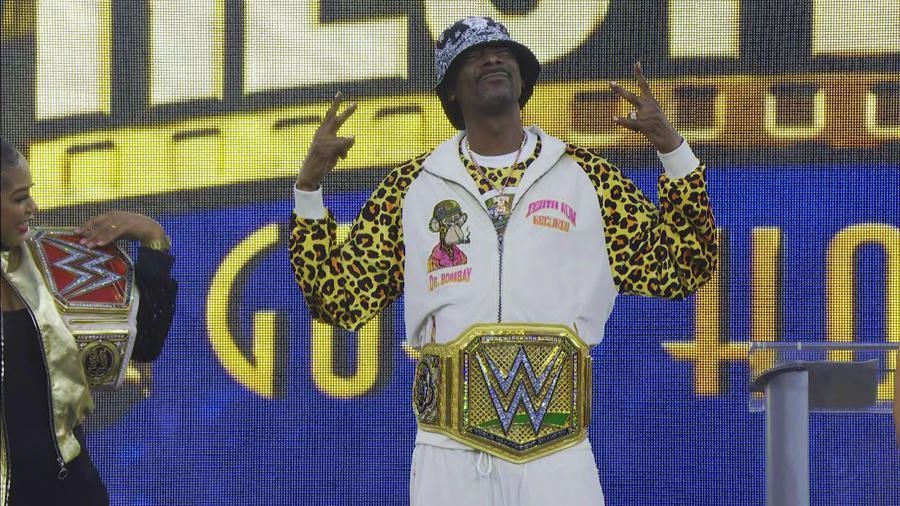 Snoop Dogg is a WWE Hall of Famer in the Celebrity Wing.