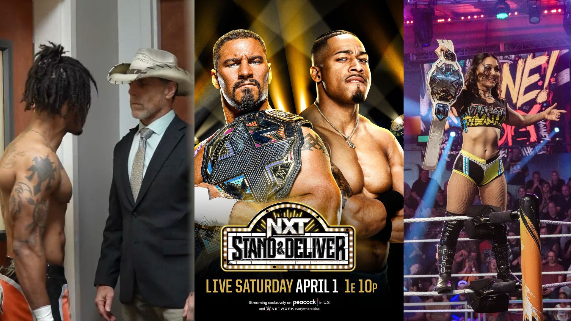 NXT Stand and Deliver 2023 has 4 title matches scheduled