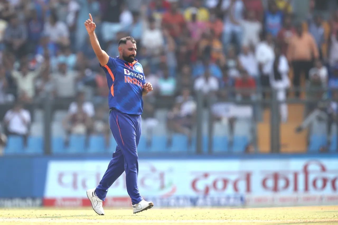 Mohammad Shami was almost unplayable in his second spell. [P/C: BCCI]