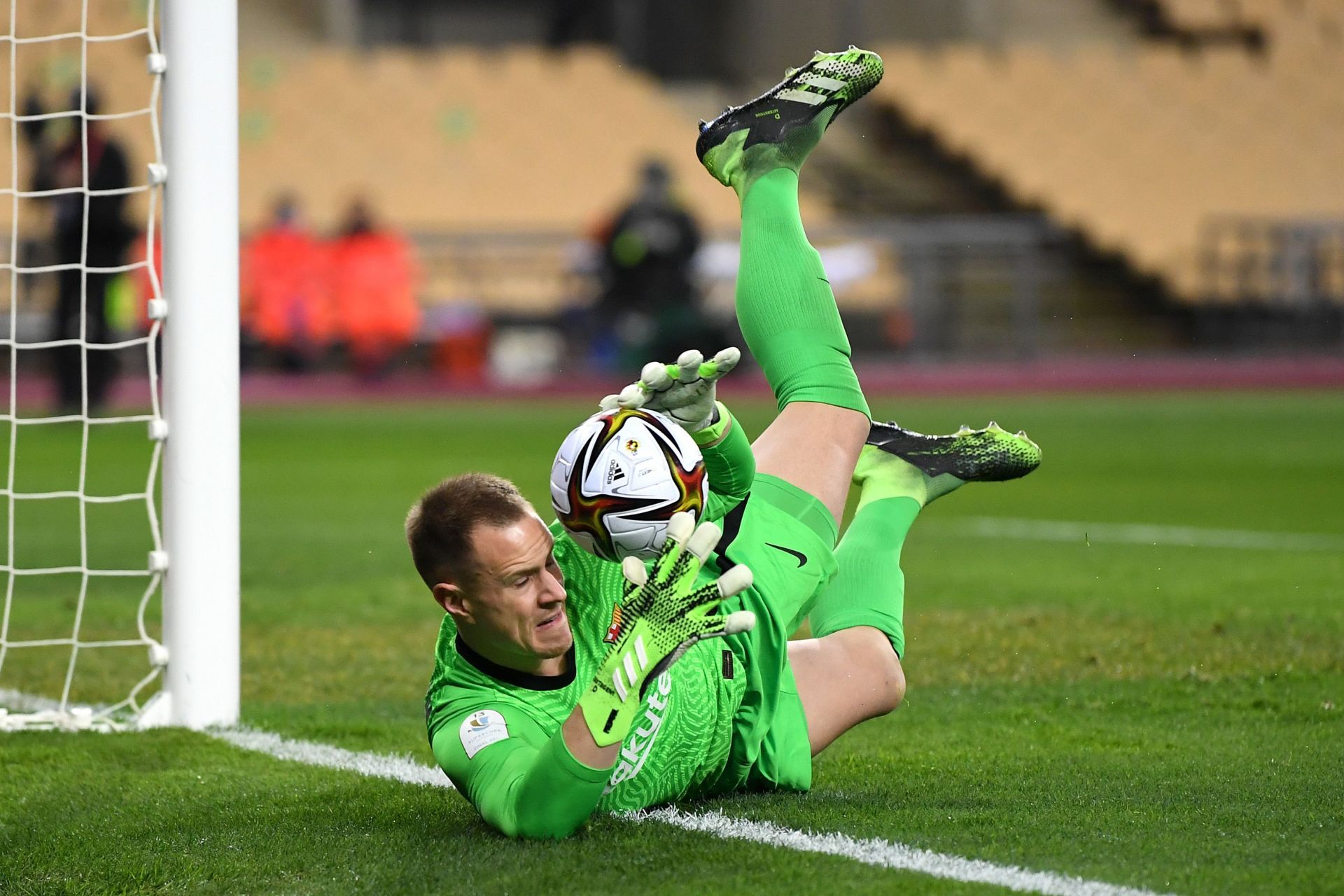 Barcelona goalkeeper has 19 clean sheets in 26 La Liga games this season