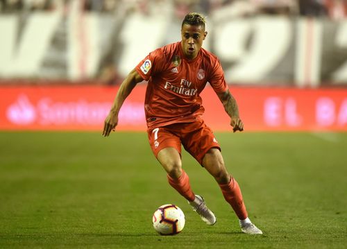 Mariano Diaz in action for Madrid.