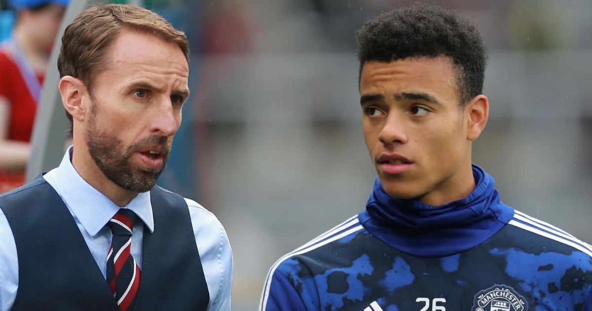 Mason Greenwood will not be selected by Gareth Southgate for international duty.