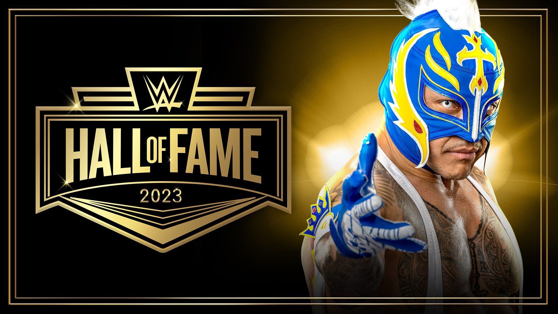 Rey Mysterio is being inducted into the Hall of Fame