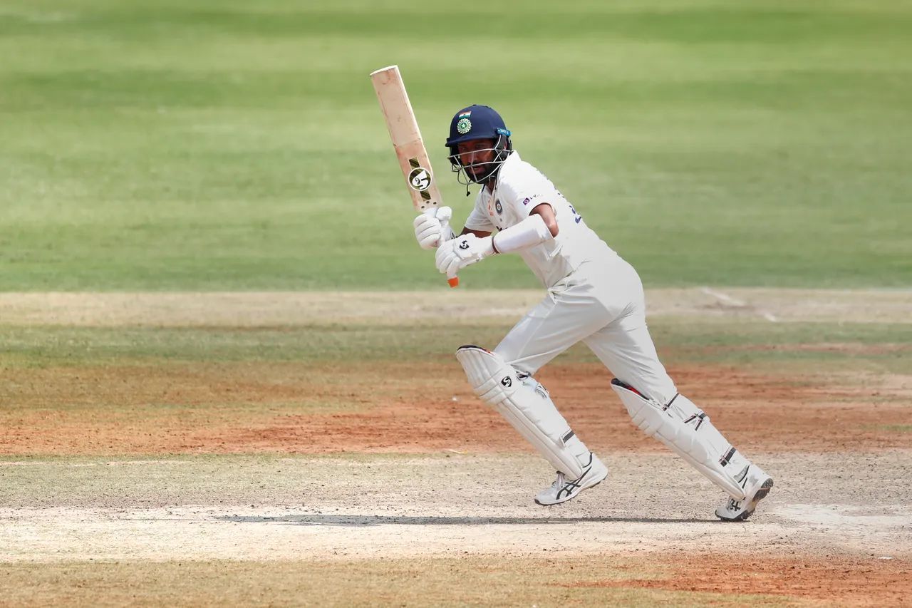 Cheteshwar Pujara was the only Indian batter to score a half-century in the Indore Test. [P/C: BCCI]