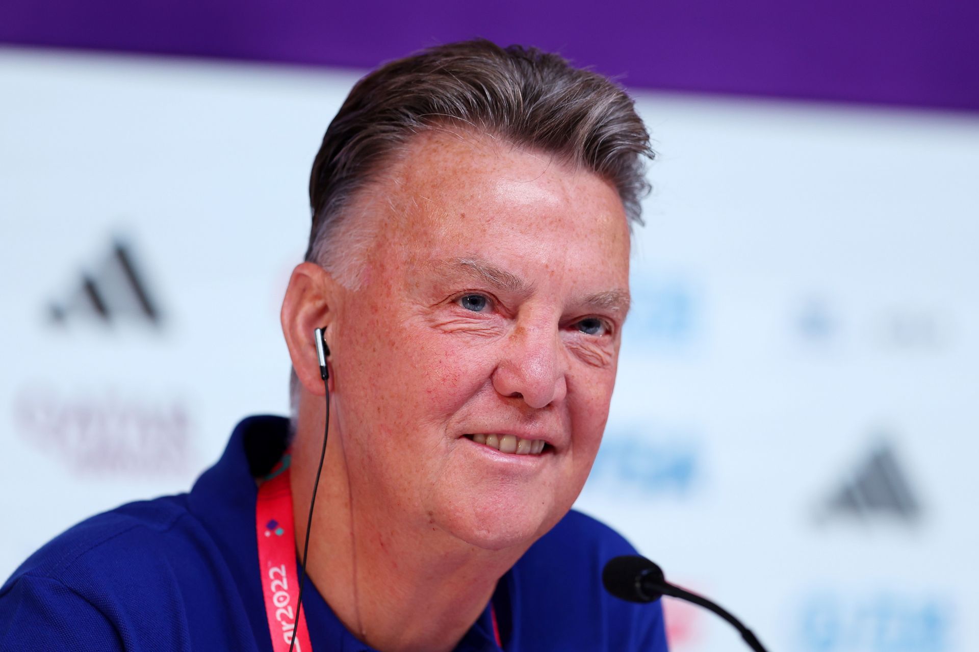 Van Gaal sides with Cristiano Ronaldo.