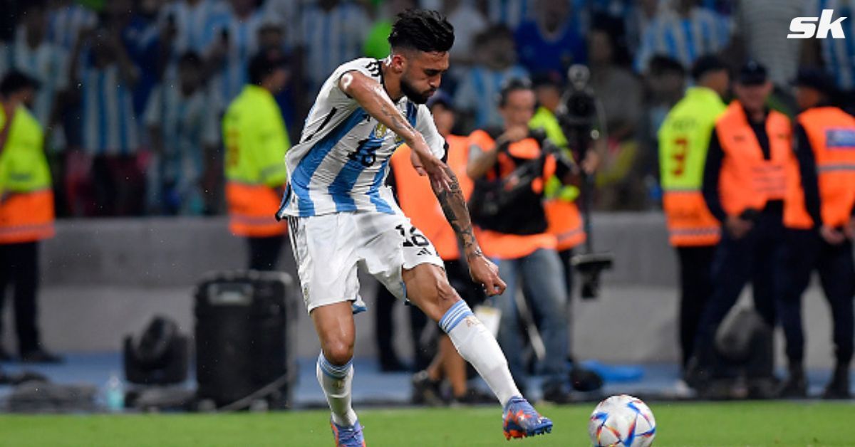 Nicolas Gonzalez scored for Argentina against Curacao.