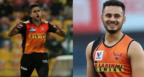 Umran Malik and Abdul Samad can be 'Impact Player' options for SRH. [P/C: iplt20.com]