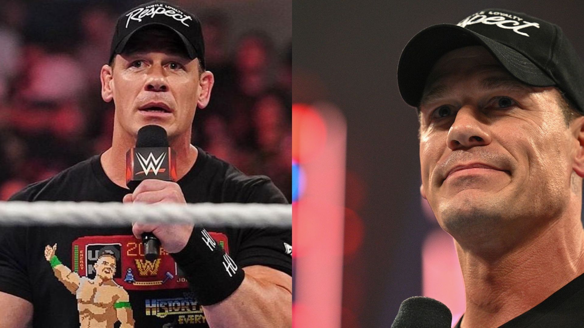 John Cena was visibly emotional on WWE RAW.