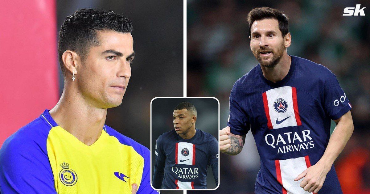 In picture: Cristiano Ronaldo, Kylian Mbappe, Lionel Messi