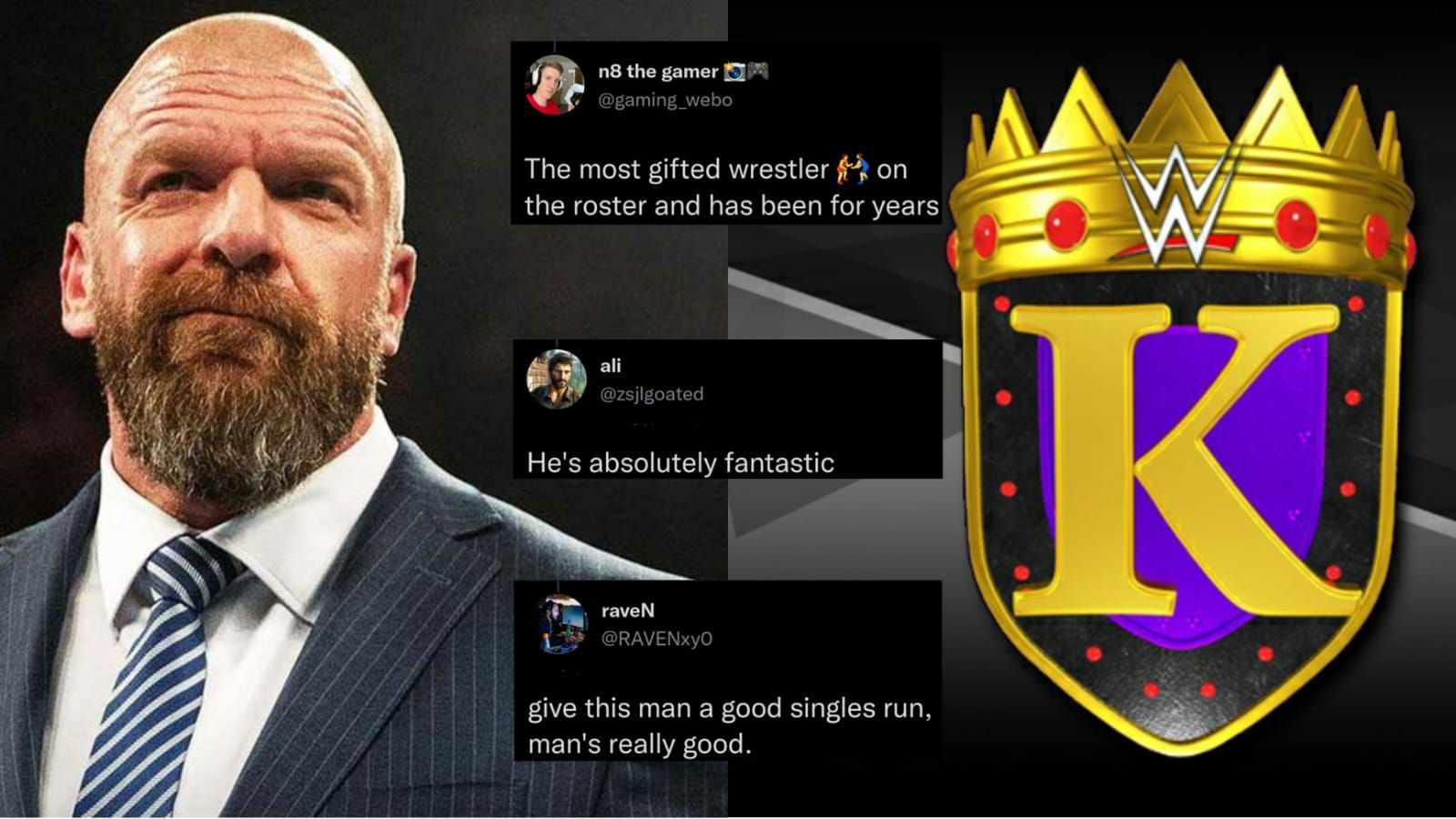 Triple H is in charge of booking WWE