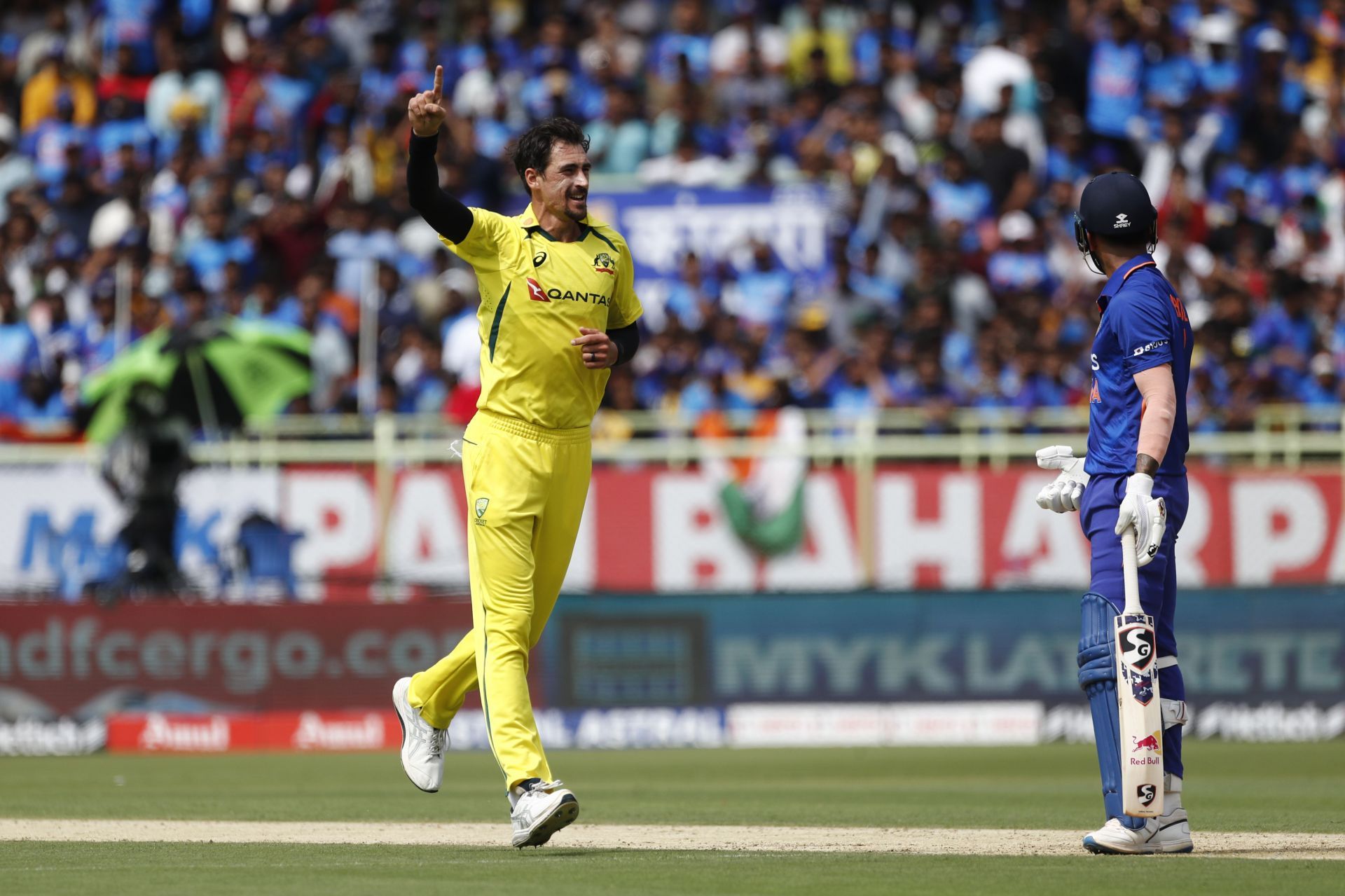 Mitchell Starc has been in scintillating touch with eight wickets in the first two ODIs 