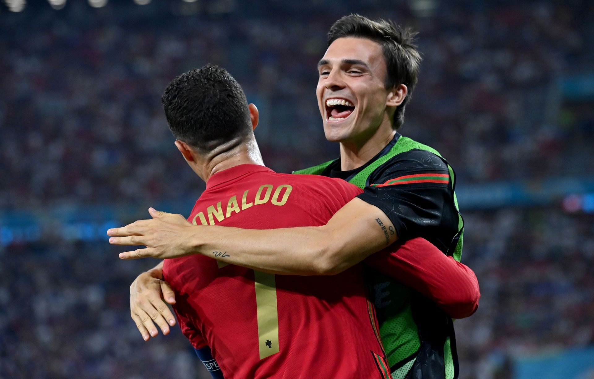 Palhinha and Ronaldo traveled to the 2020 UEFA Euros.