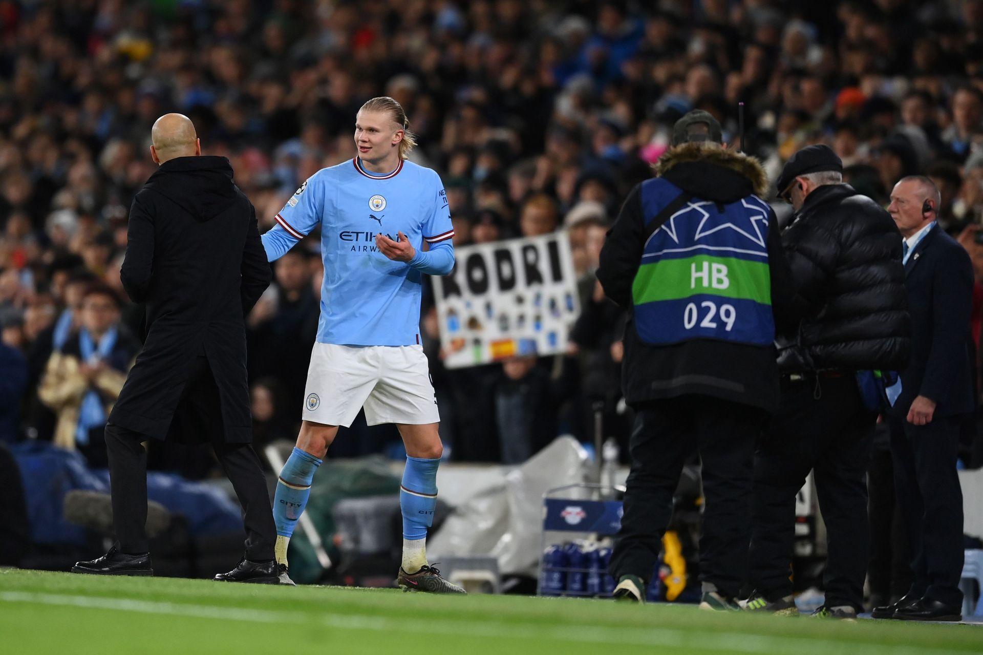 Manchester City v RB Leipzig: Round of 16 Second Leg - UEFA Champions League