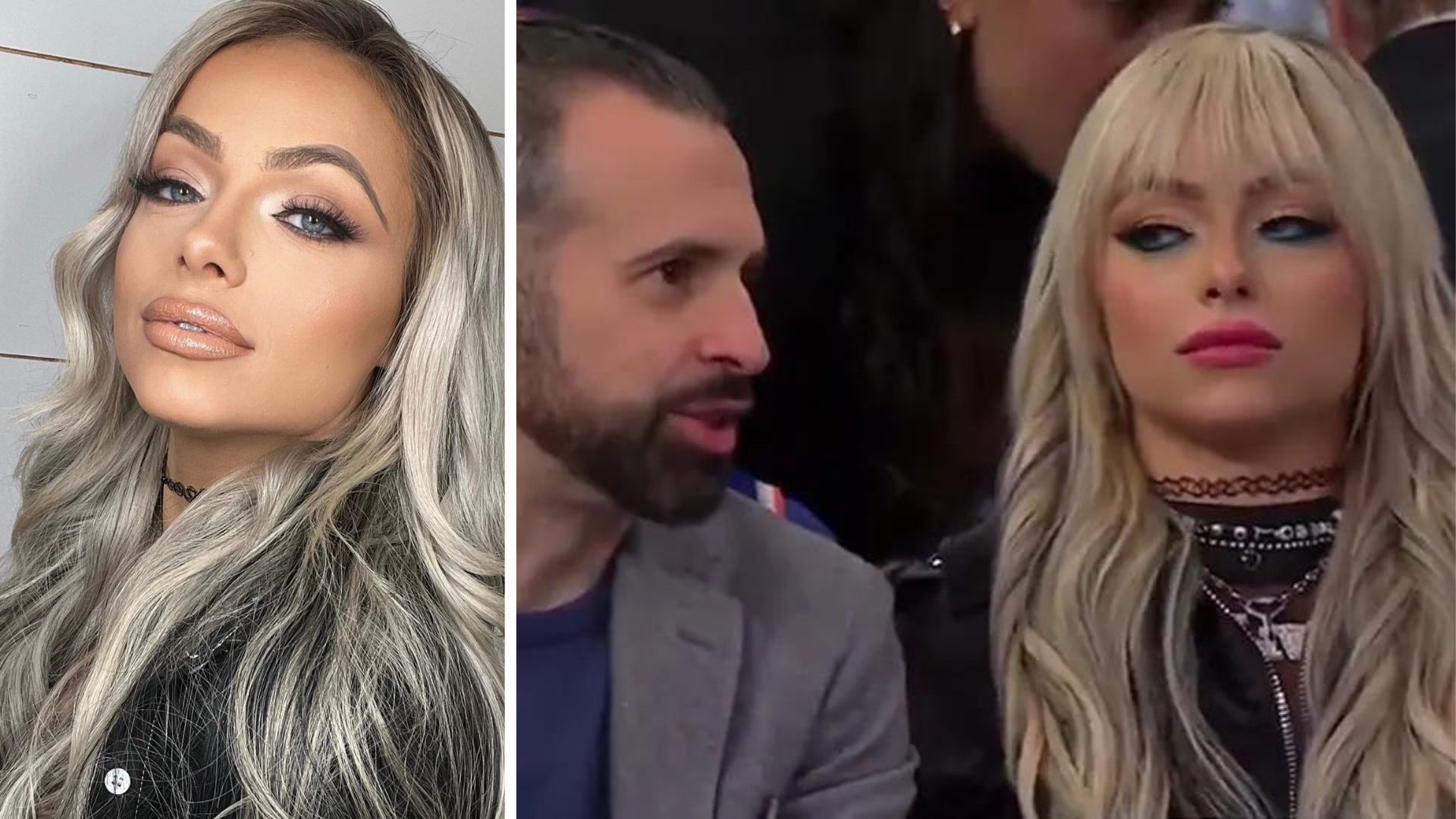 Liv Morgan went viral last night during a Knicks basketball game.