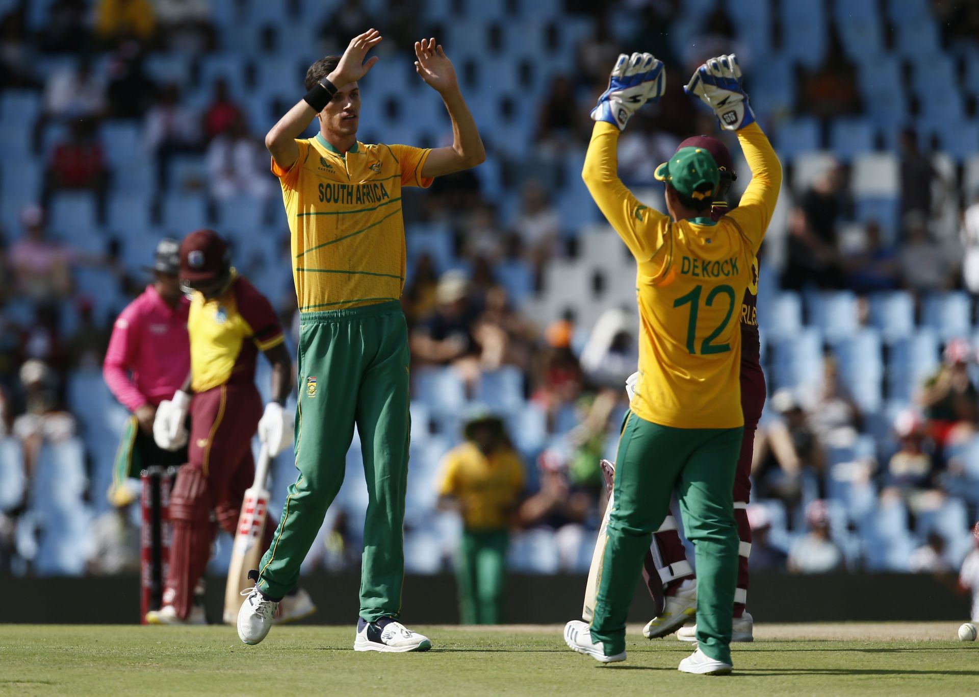 South Africa v West Indies - 1st T20 International