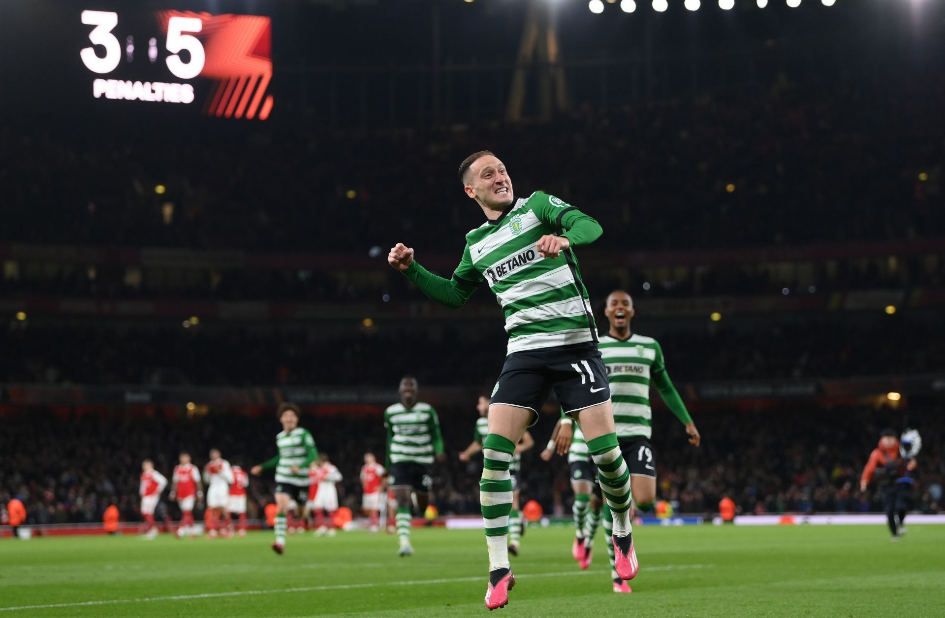 Arsenal FC v Sporting CP: Round of 16 Leg Two - UEFA Europa League