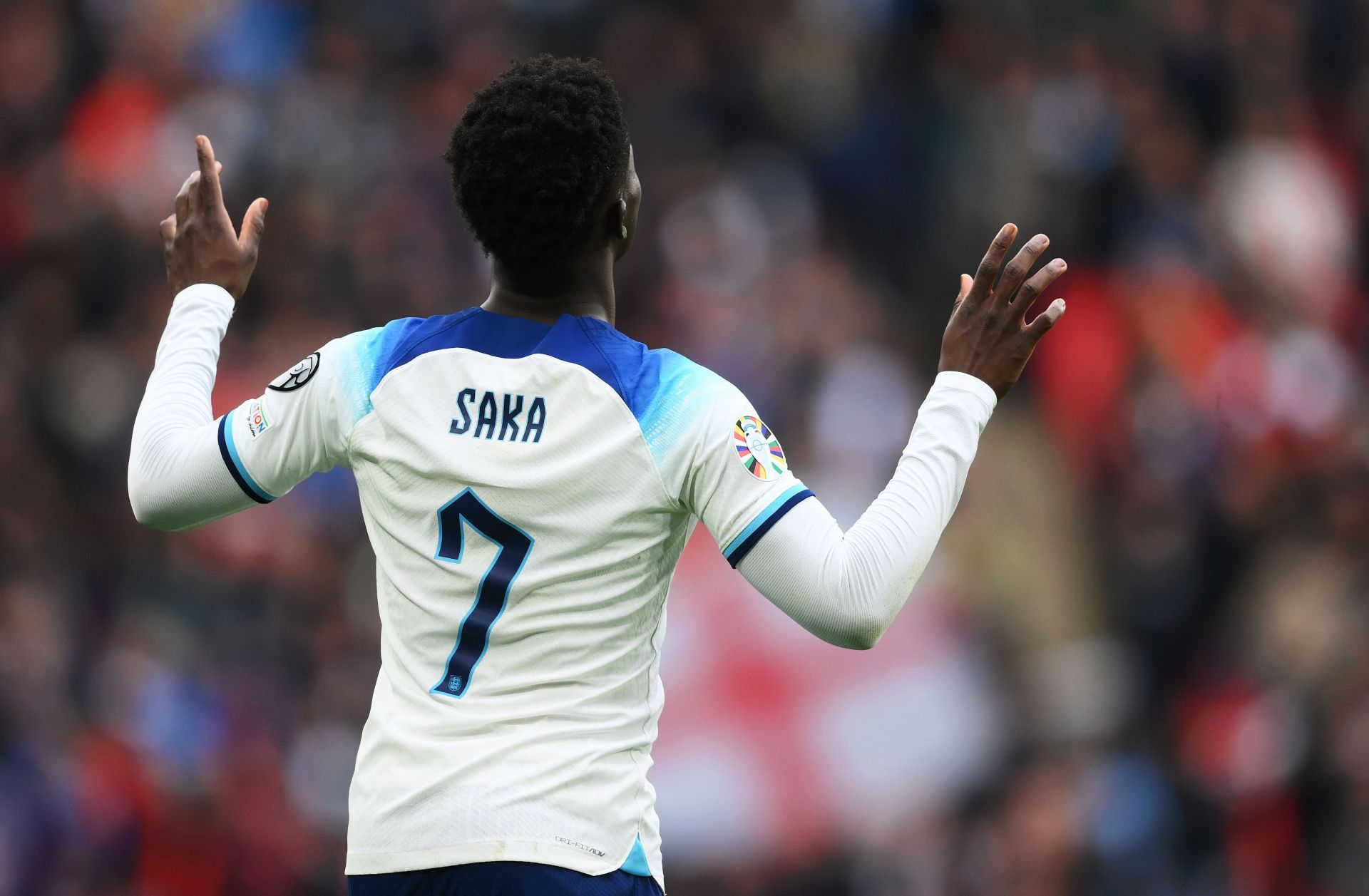 Saka stole the show for England against Ukraine.