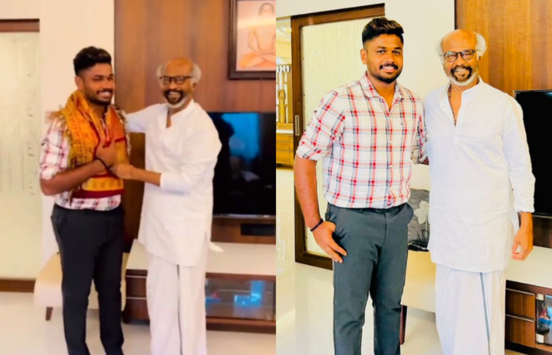 Sanju Samson, Rajinikanth