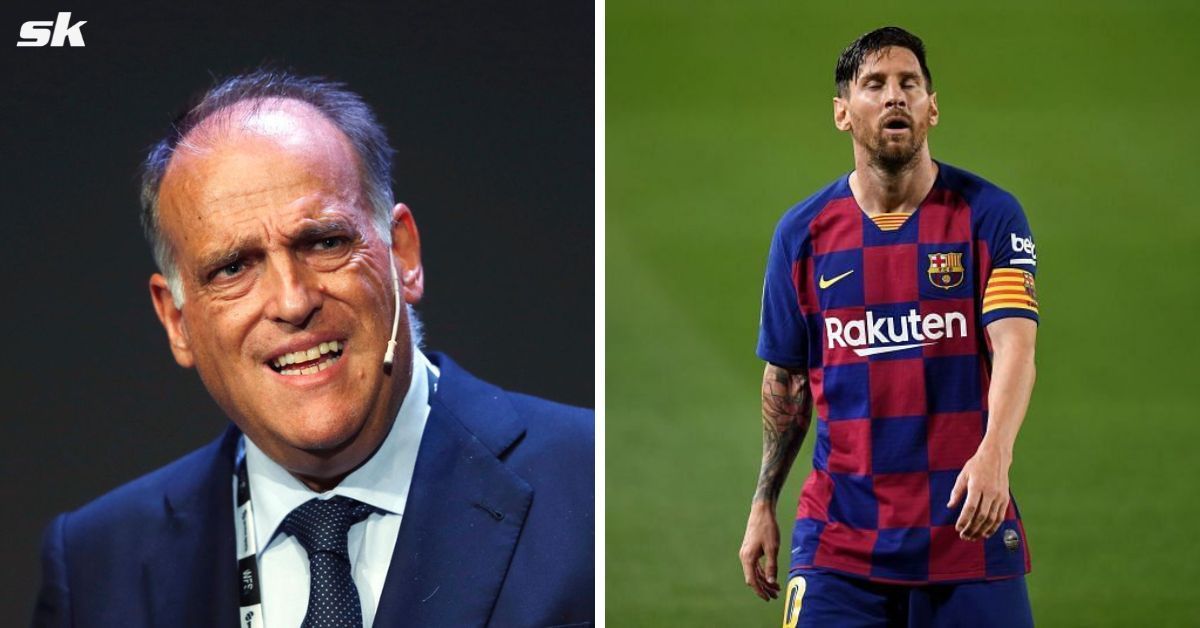 Javier Tebas wants Lionel Messi to return to Barcelona.