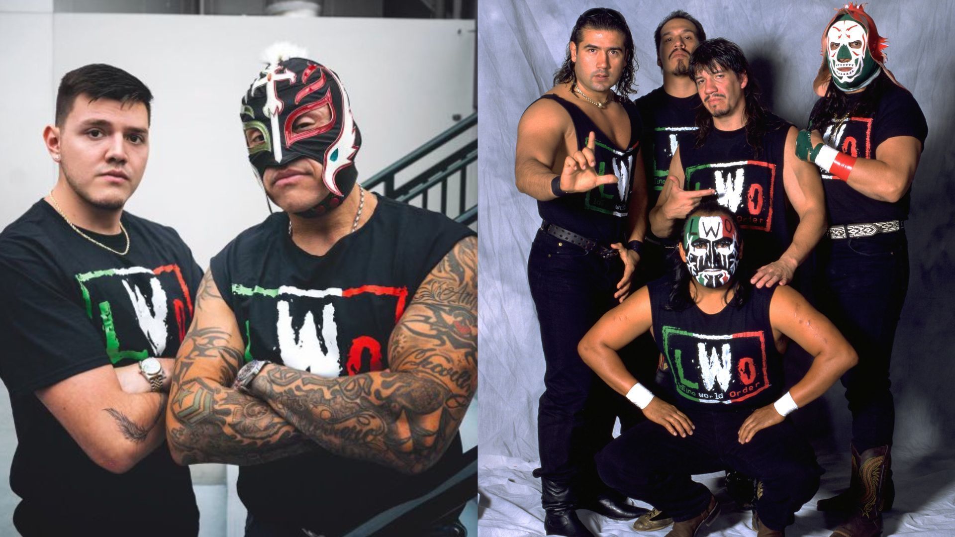 Which wrestlers were part of the LWO? Was Rey Mysterio ever in the group?