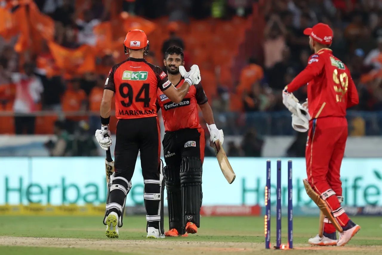 The Sunrisers Hyderabad registered a convincing win against the Punjab Kings. [P/C: iplt20.com]