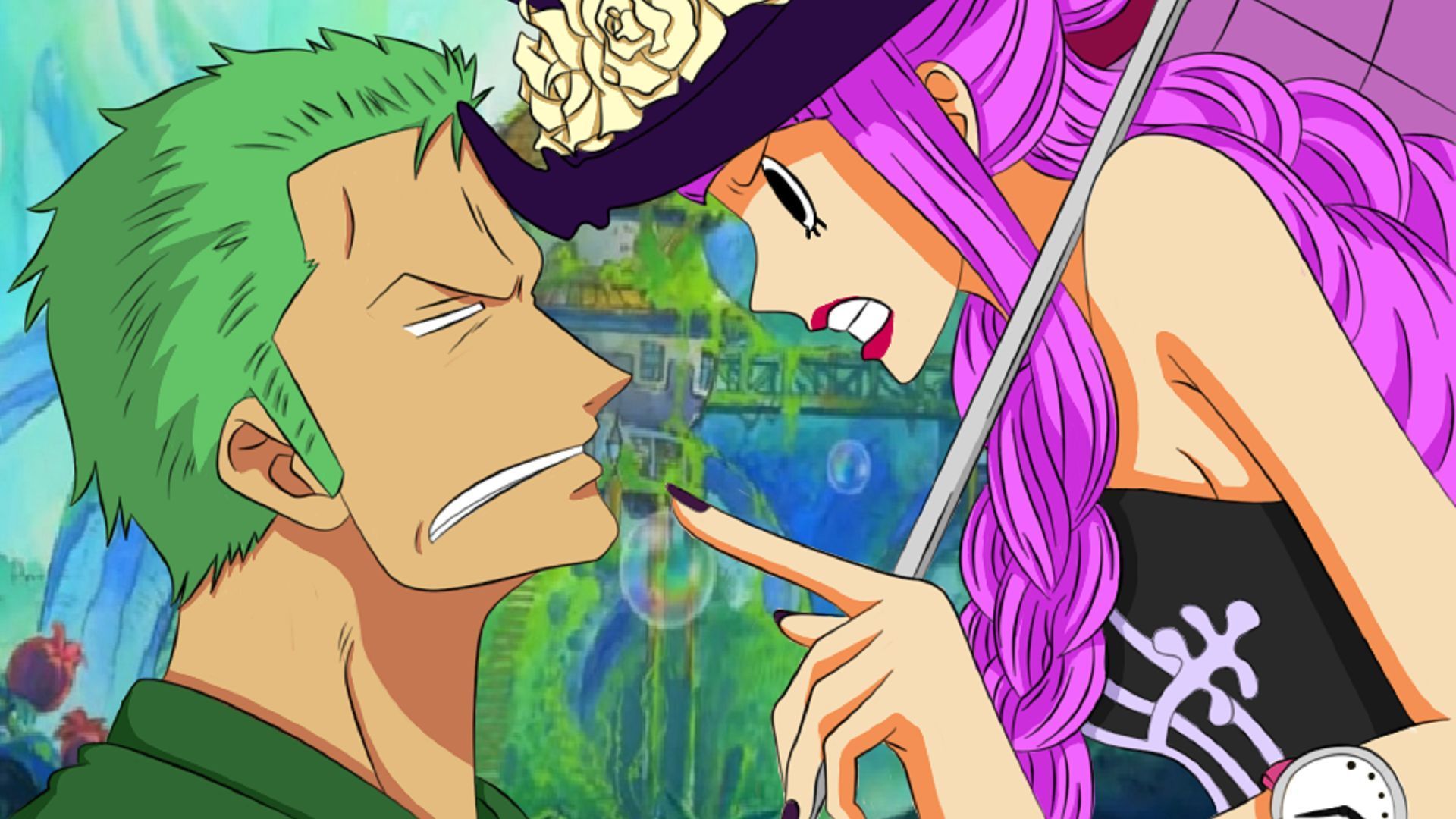 The relationship between Zoro and Perona was hilarious (Image via Toei Animation, One Piece)
