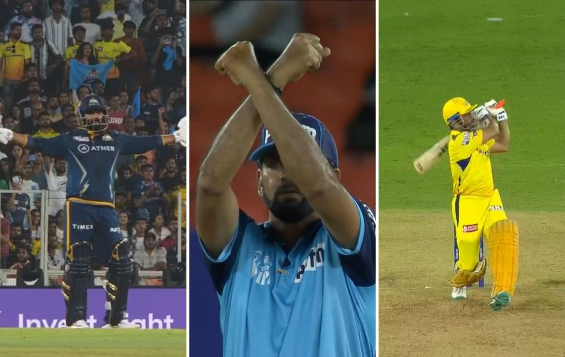 GT beat CSK by five wickets in opening match of IPL 2023. (Pics: Jio Cinema)