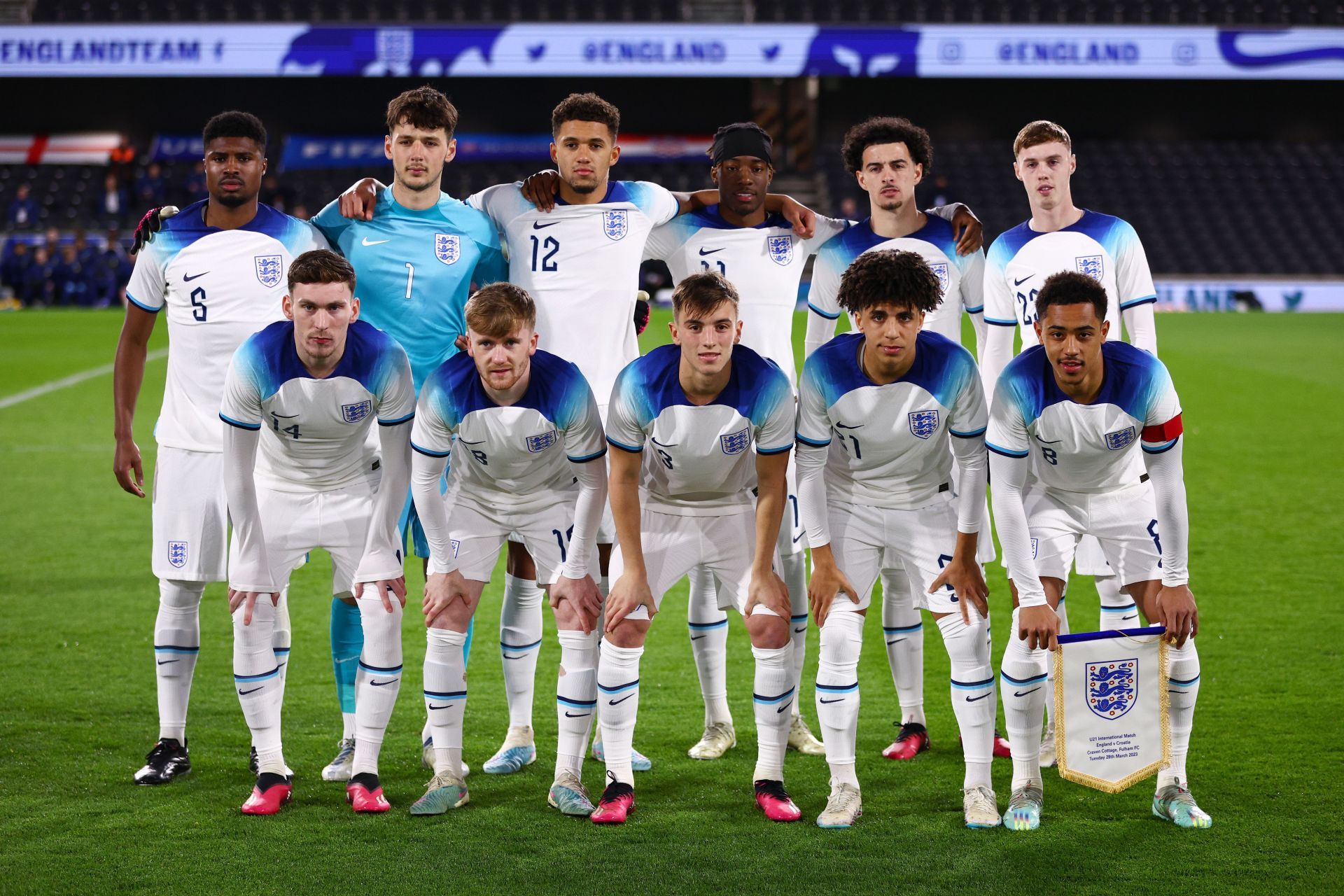 England U21 beat France U21 4-0 but lost to 2-1 to Croatia U21.