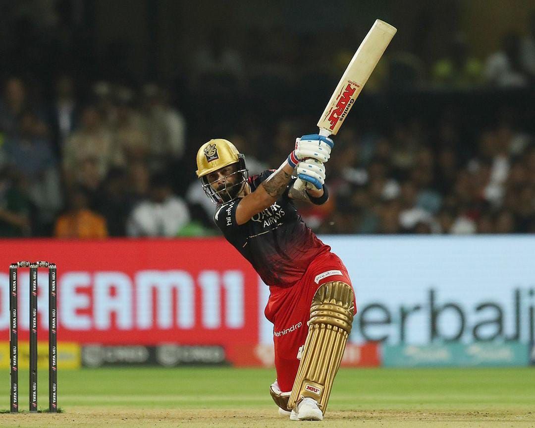 Virat Kohli in action (Image Courtesy: Twitter/Royal Challengers Bangalore)