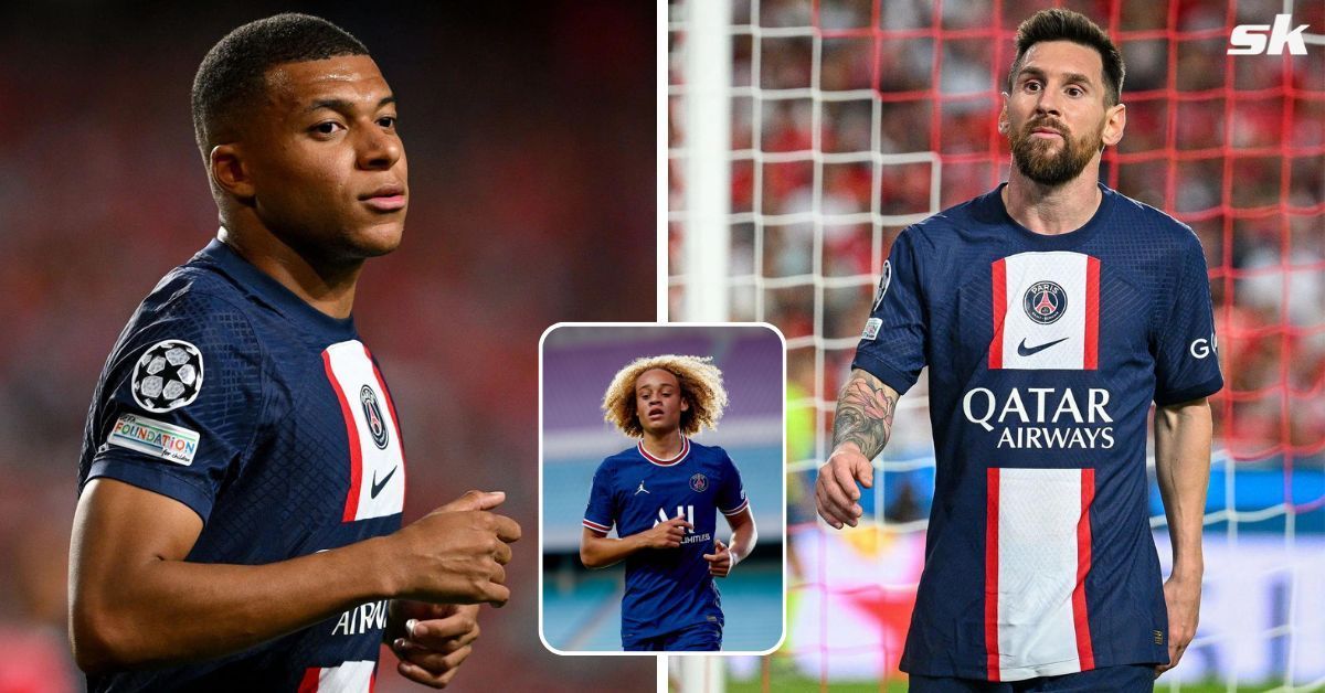 Xavi Simons snubbed Lionel Messi and Kylian Mbappe for Marco Veratti.