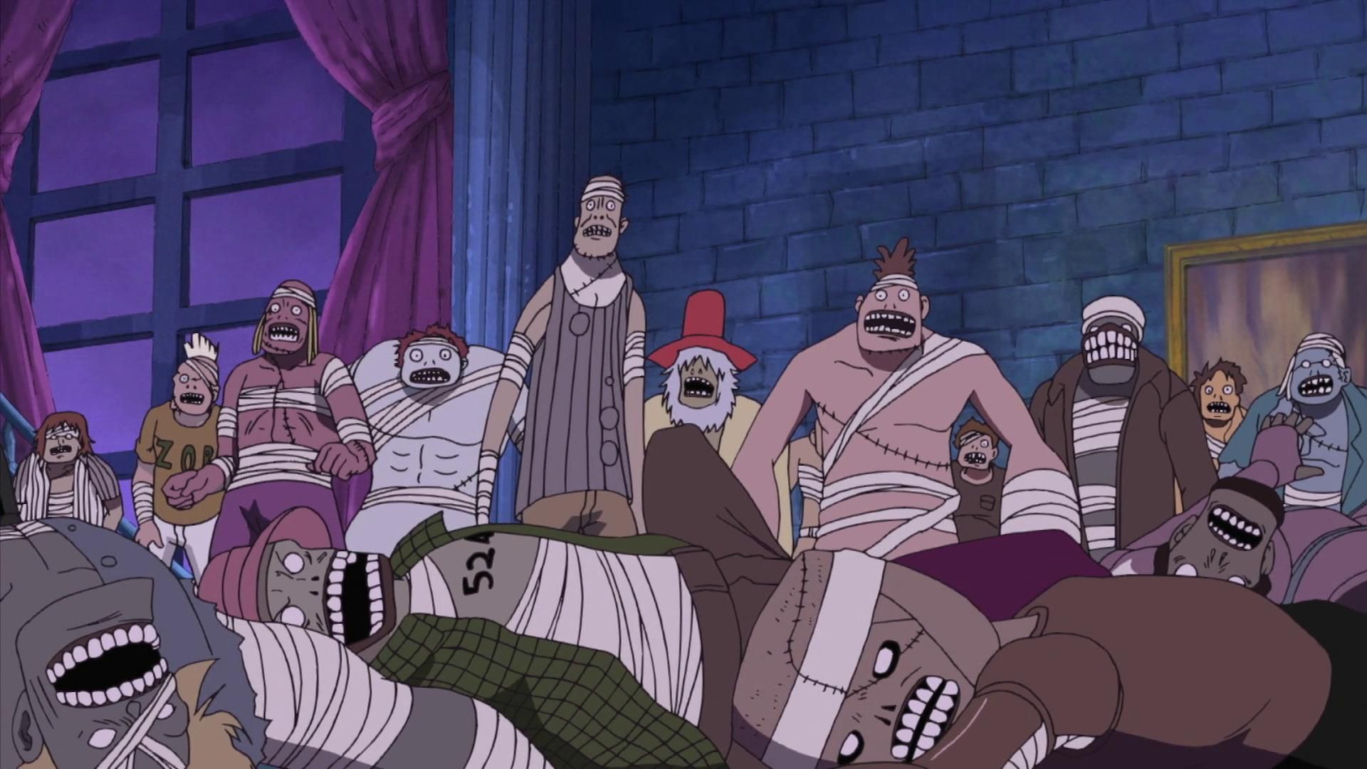 Moria and Perona may try to rebuild a zombie army now(Image via Toei Animation, One Piece)