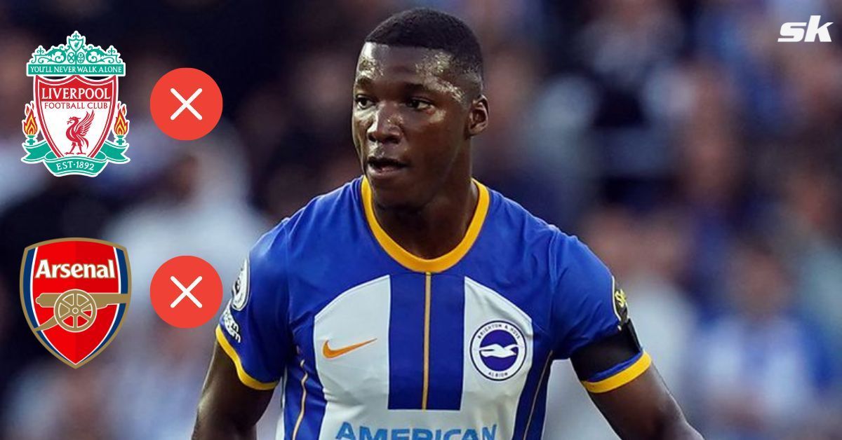 Moises Caicedo has been linked with Arsenal and Liverpool.