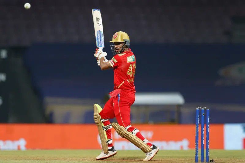 Shikhar Dhawan in action for Punjab Kings [IPLT20]