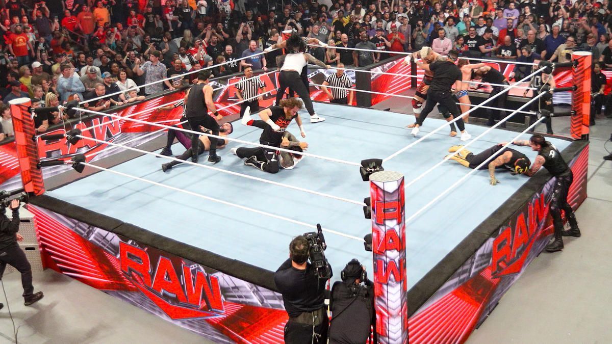 WWE RAW ended in utter chaos this week.