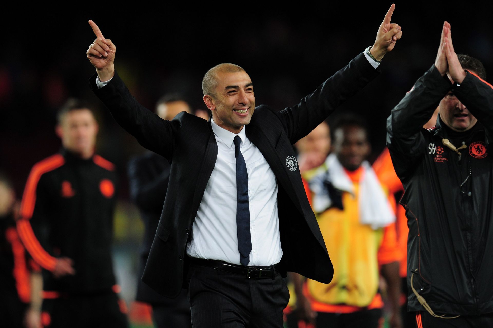 Di Matteo won the Champions League as caretaker boss in 2012.