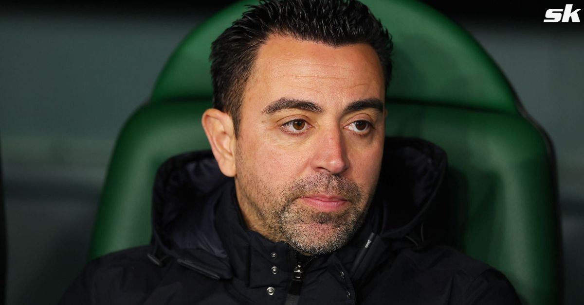 Xavi (in pic) wants to keep Raphinha at Barcelona.