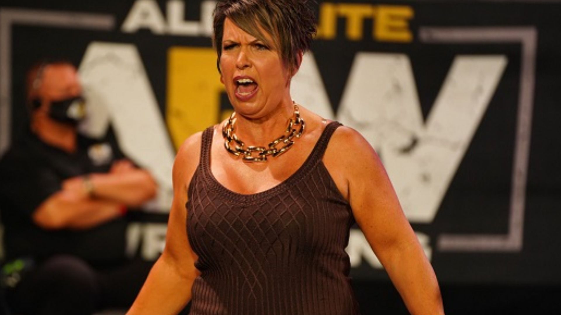 Vickie Guerrero has worked in both WWE and AEW.