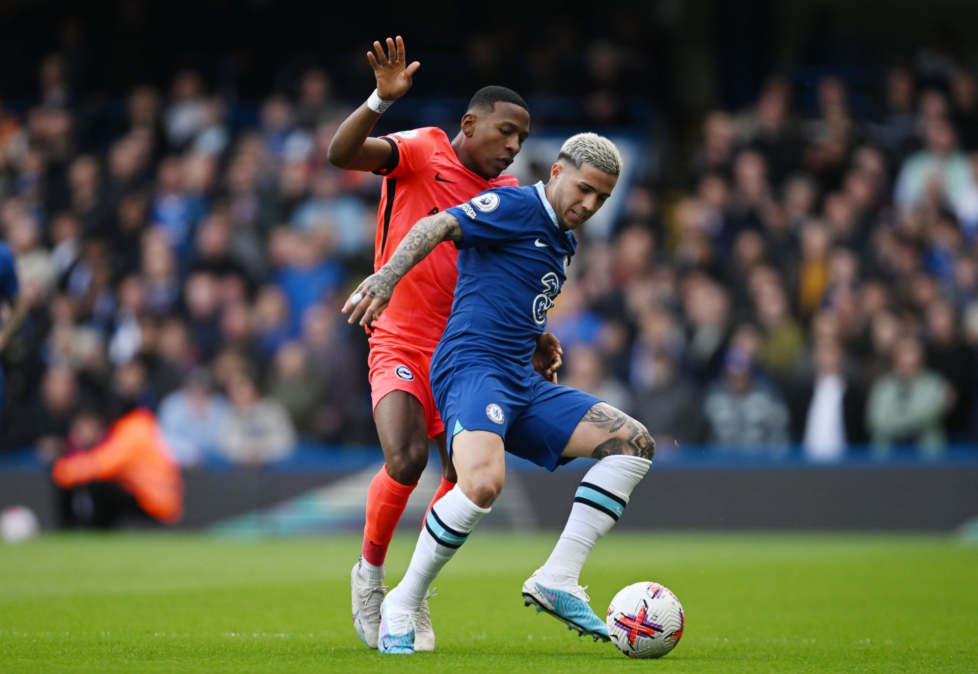 Enzo Fernandez arrived at Stamford Bridge in the winter transfer window.